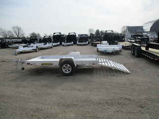 2018 Aluma 68x10  Aluminum Single Axle Utility 6810HBT
