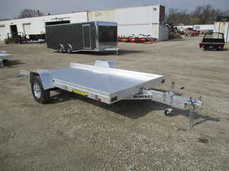 2018 Aluma 68x12  Aluminum Single Axle Utility 6812HTILT