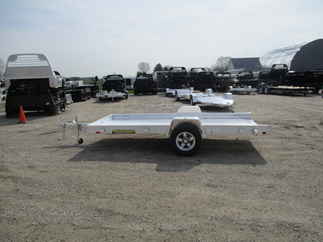 2018 Aluma 68x12  Aluminum Single Axle Utility 6812HTILT