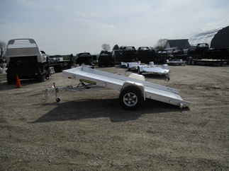 2018 Aluma 68x12  Aluminum Single Axle Utility 6812HTILT