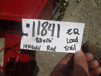 2017 Load Trail 83x16  Equipment CH8316072