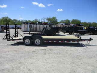2018 PJ Trailer 80x22 CC Equipment CCT22B2BSFK