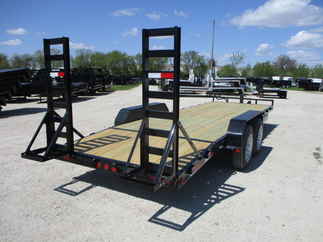 2018 PJ Trailer 80x22 CC Equipment CCT22B2BSFK