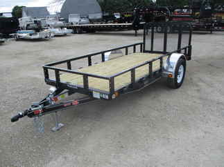 2018 PJ 60x12 U6 Single Axle Utility U621231DSYK