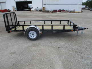 2018 PJ 60x12 U6 Single Axle Utility U621231DSYK