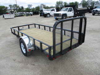 2018 PJ 60x12 U6 Single Axle Utility U621231DSYK