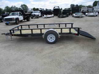2018 PJ 60x12 U6 Single Axle Utility U621231DSYK