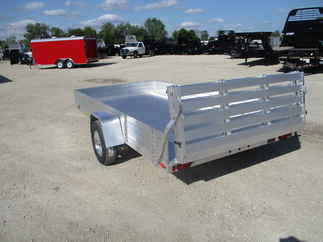 2018 Aluma 81x12.75  Aluminum Single Axle Utility 8113SS