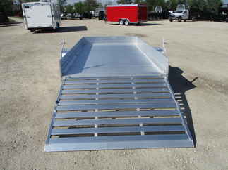 2018 Aluma 81x12.75  Aluminum Single Axle Utility 8113SS