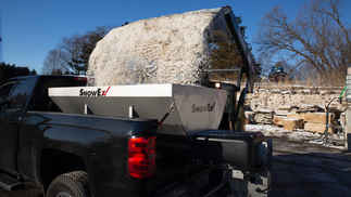 ON SALE New SnowEx 11910 Model, V-Box Stainless Steel Frame, Stainless Steel Hopper Spreader, 