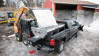 ON SALE New SnowEx 11920 Model, V-Box Stainless Steel Frame, Stainless Steel Hopper Spreader, 