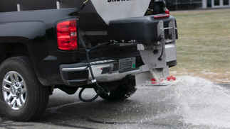 ON SALE New SnowEx 11920 Model, V-Box Stainless Steel Frame, Stainless Steel Hopper Spreader, 