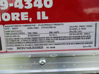 2018 Atlas 7x14  Enclosed Cargo AU714TA2-R