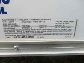 2018 Atlas 6x14  Enclosed Cargo AU614TA2-R