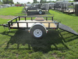 2017 PJ 60x8 U6 Single Axle Utility U620831DSGK