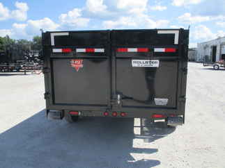 2018 PJ Trailer 83x14 DR Gooseneck Dump DRR1472BSSK-KD14083BK