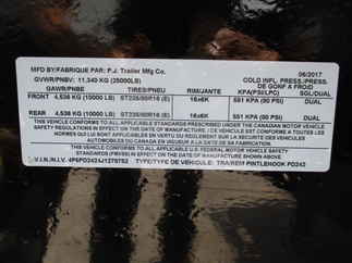 2018 PJ 102x24 PD Equipment Deckover PDP24A2BSFK