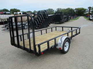 2018 PJ 72x12 U2 Single Axle Utility U221231DSFKP