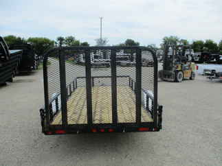 2018 PJ 72x12 U2 Single Axle Utility U221231DSFKP