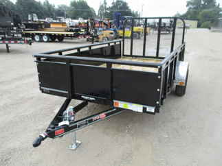 2018 PJ 77x12 U7 Single Axle Utility U721231DSGKZ