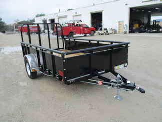 2018 PJ 77x12 U7 Single Axle Utility U721231DSGKZ