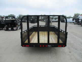 2018 PJ 77x12 U7 Single Axle Utility U721231DSGKZ