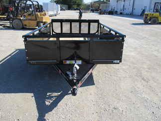 2018 PJ 83x10 U8 Single Axle Utility U821031DSKKZ