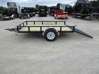 2018 PJ 83x10 U8 Single Axle Utility U821031DSGK