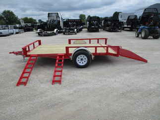 2018 PJ 83x12 U8 Single Axle Utility U821231DSBRA