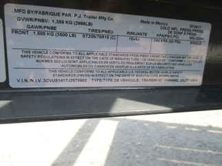 2018 PJ 83x14 U8 Single Axle Utility U821431DSBGJT