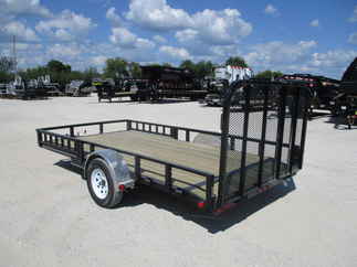 2018 PJ 83x14 U8 Single Axle Utility U821431DSBKA