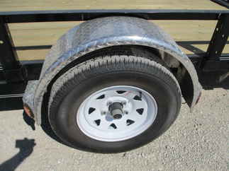 2018 PJ 83x14 U8 Single Axle Utility U821431DSBKA