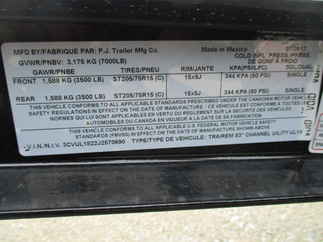 2018 PJ 83x18 UL Utility UL21832ESBK