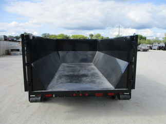 2018 PJ Trailer 83x14 DR Gooseneck Dump DRR1472BSSK-KD14083BK