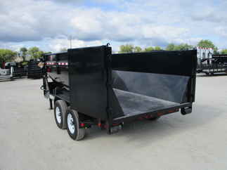 2018 PJ Trailer 83x14 DR Gooseneck Dump DRR1472BSSK-KD14083BK