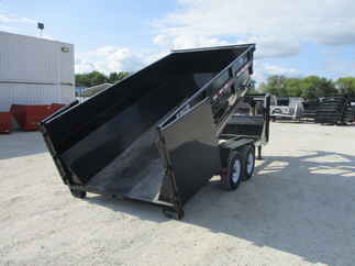 2018 PJ Trailer 83x14 DR Gooseneck Dump DRR1472BSSK-KD14083BK