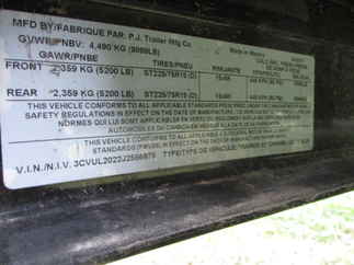 2018 PJ 83x20 UL Utility ULJ2052ESJK2CFGJTX-TB01