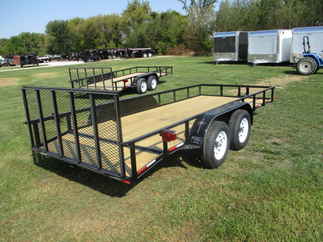 2017 Wesco 76x16 Utility