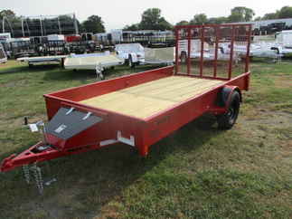 2018 Rice 76x12  Single Axle Utility SST7612