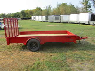 2018 Rice 76x12  Single Axle Utility SST7612