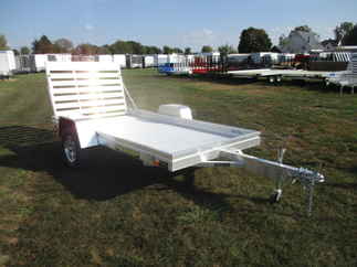 2018 Aluma 63x10  Aluminum Single Axle Utility 6310H