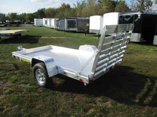 2018 Aluma 63x10  Aluminum Single Axle Utility 6310H