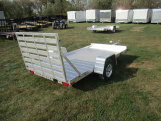 2018 Aluma 63x10  Aluminum Single Axle Utility 6310LW