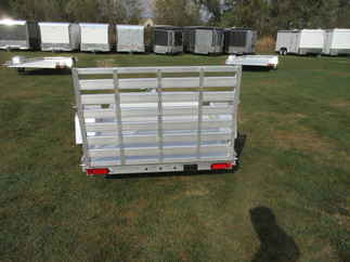 2018 Aluma 63x10  Aluminum Single Axle Utility 6310LW