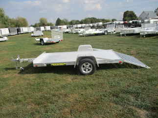 2018 Aluma 63x10  Aluminum Single Axle Utility 6310LW