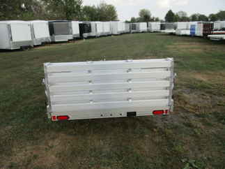 2018 Aluma 72x10  Aluminum Single Axle Utility 7210HBT