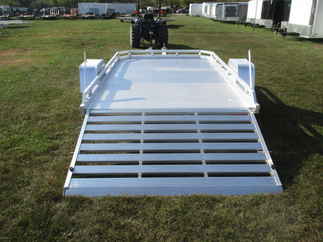 2018 Aluma 77x10  Aluminum Single Axle Utility 7710H
