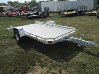 2018 Aluma 77x12  Aluminum Single Axle Utility 7712HTILT