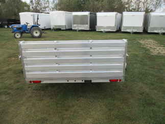 2018 Aluma 81x12  Aluminum Single Axle Utility 8112BT