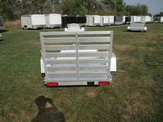 2018 Aluma 54x8  Aluminum Single Axle Utility 548